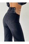 JDR Bel Zincir Detaylı Boru Paça Kadın Jean Pantolon